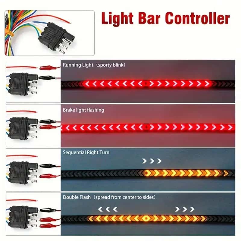 Arrow LED tailgate light