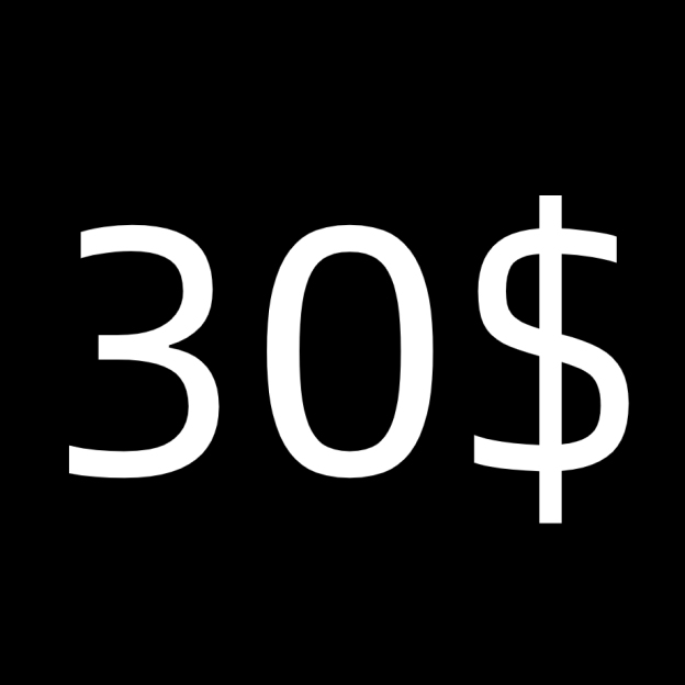 $30shipping fee
