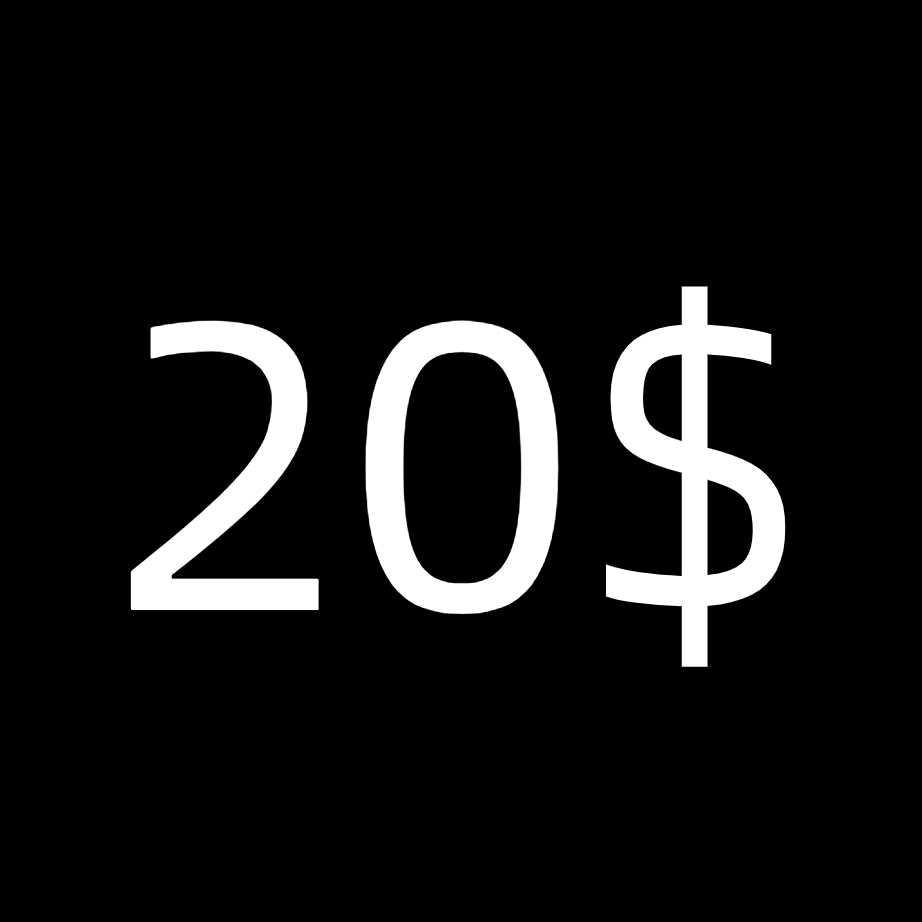 $20shipping fee