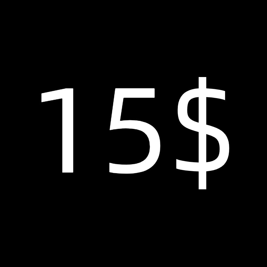 $15shipping fee