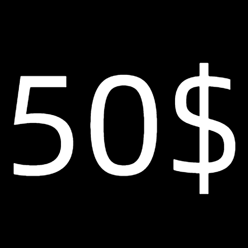 $50shipping fee