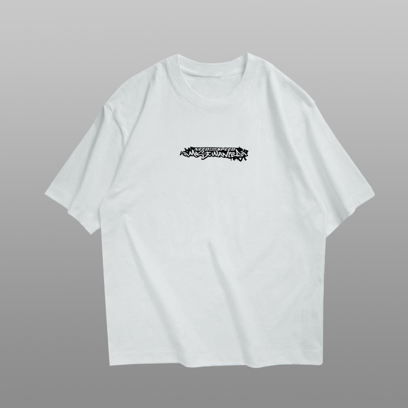 Need For Speed Most Wanted Car Printed Men's Oversized T-shirts