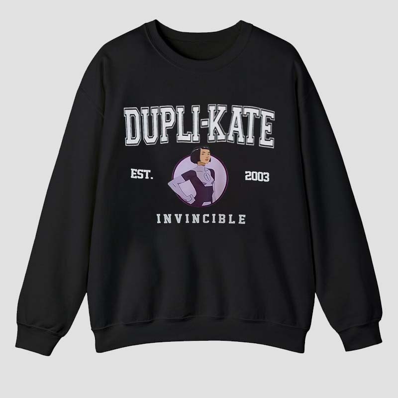 Dupli Kate Invincible Oversized Unisex Sweatshirt