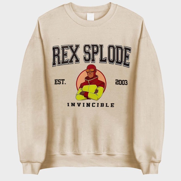 Rex Splode Invincible Oversized Unisex Sweatshirt