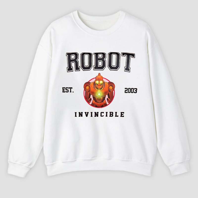 Robot Invincible Oversized Unisex Sweatshirt