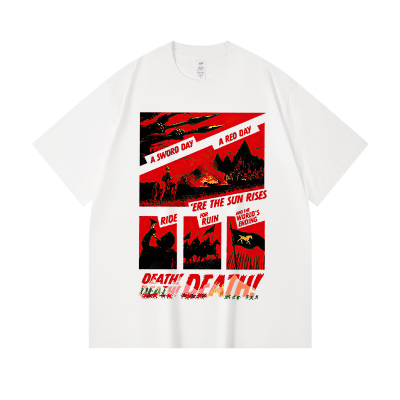 Lord Of The Rings Printed Unisex Oversized T-Shirt Image - 1