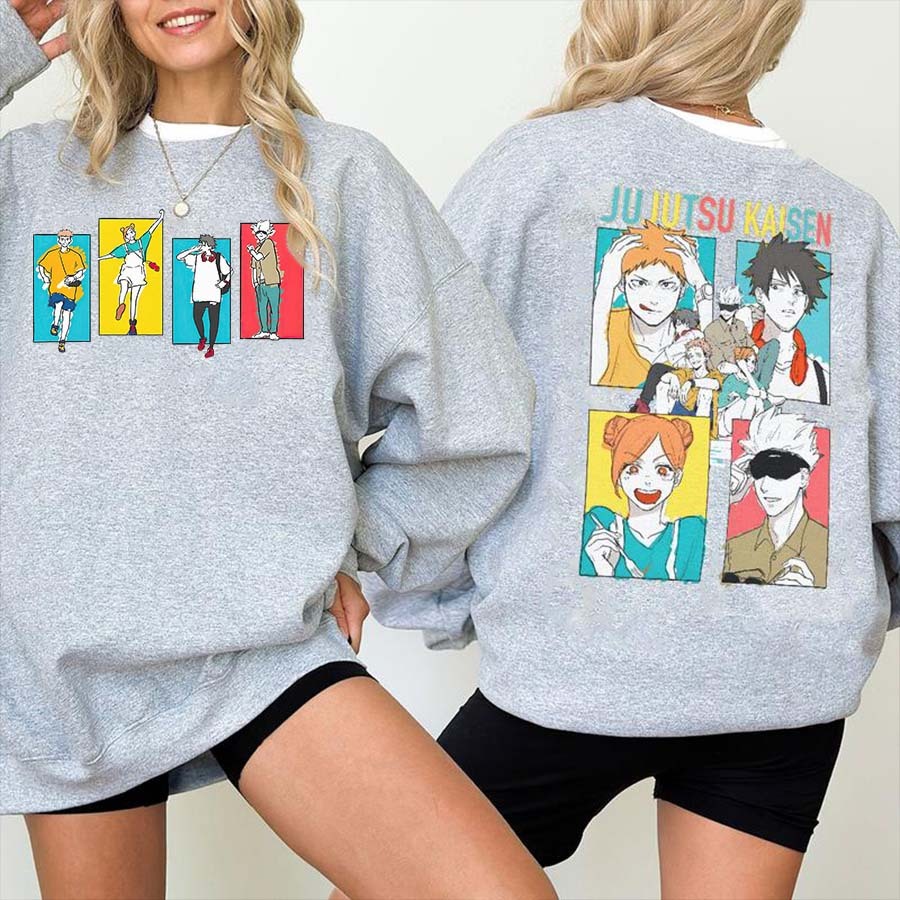 Jujutsu Kaisen Anime Printed Unisex Sweatshirt