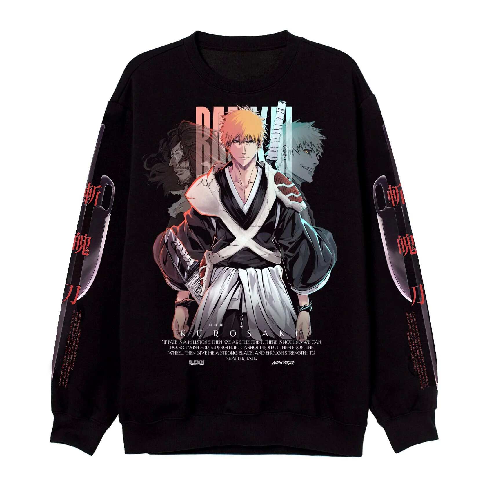Bleach Anime Printed Unisex Sweatshirt