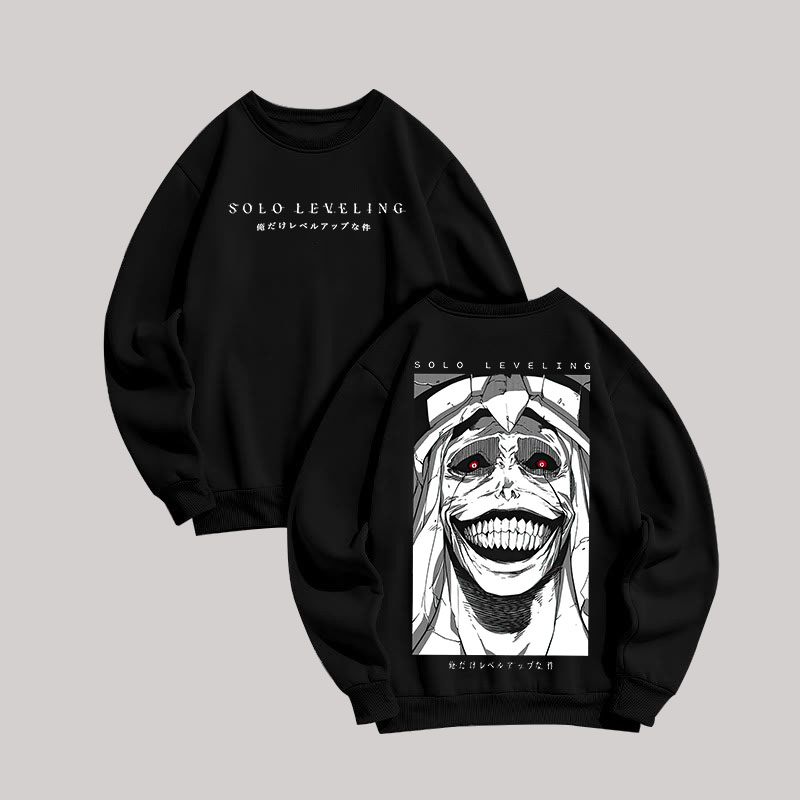 Solo Leveling Printed Unisex Sweatshirt