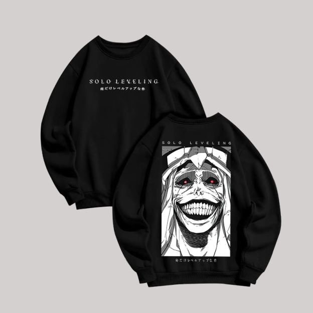 Solo Leveling Printed Unisex Sweatshirt
