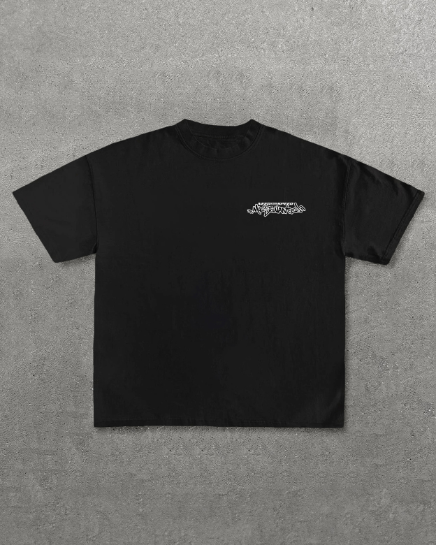 Need For Speed Most Wanted BMW M3 GTR Printed Oversized Unisex T-shirts