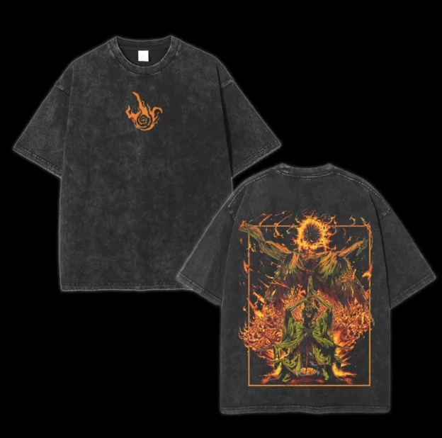 Elden Ring Wiki Printed Unisex Washed T-Shirt