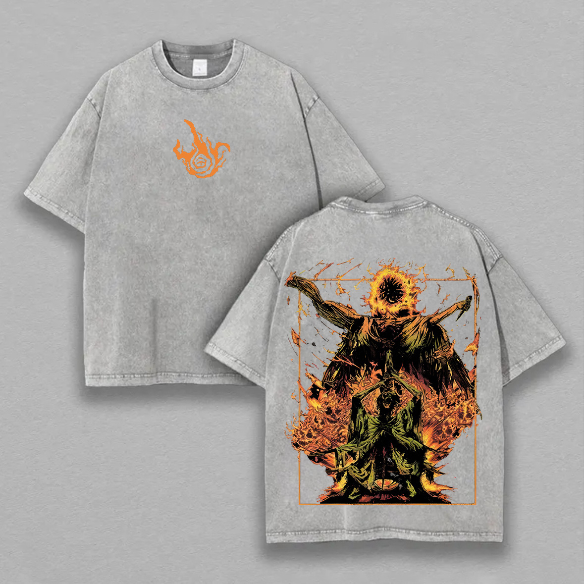 Elden Ring Wiki Printed Unisex Washed T-Shirt