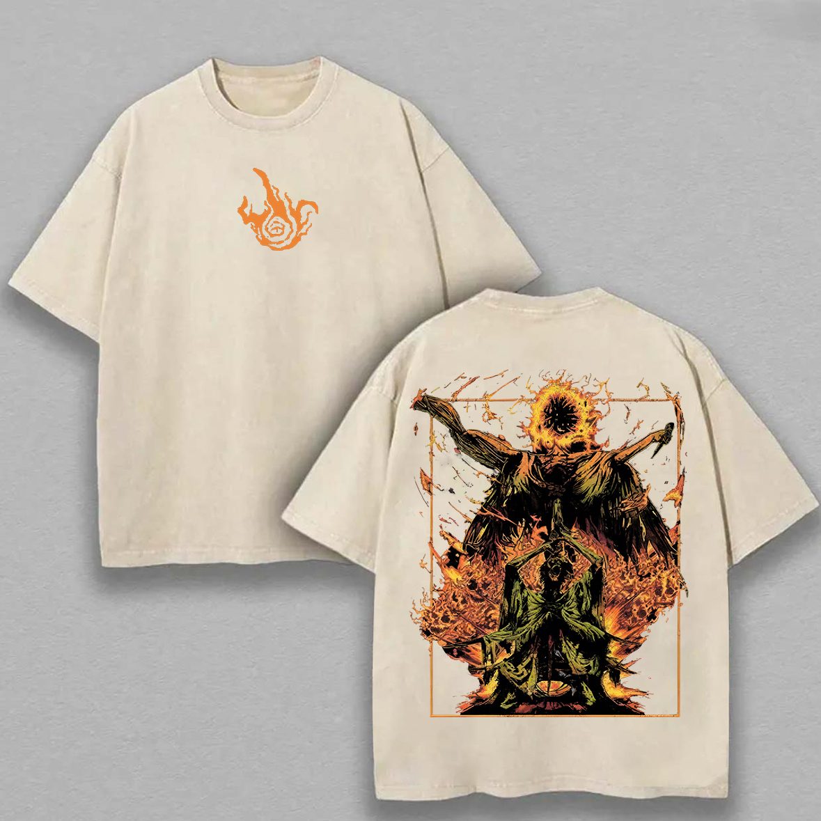 Elden Ring Wiki Printed Unisex Washed T-Shirt