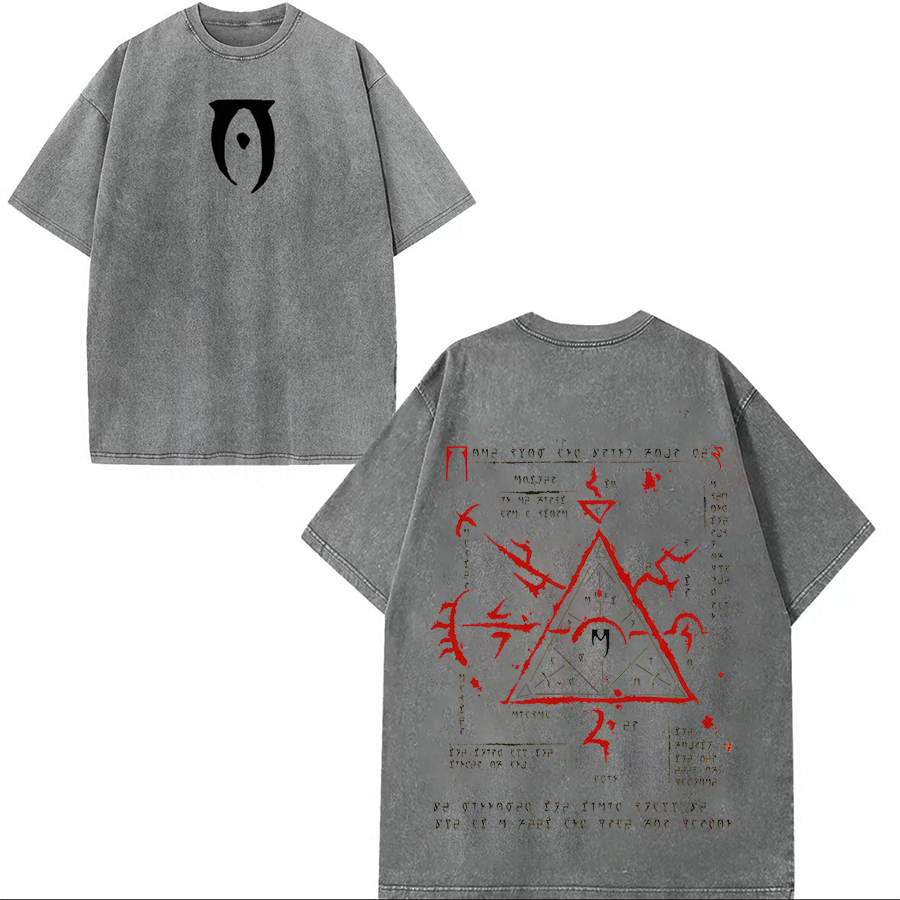 The Elder Scrolls IV: Oblivion Printed Unisex Washed T-Shirt