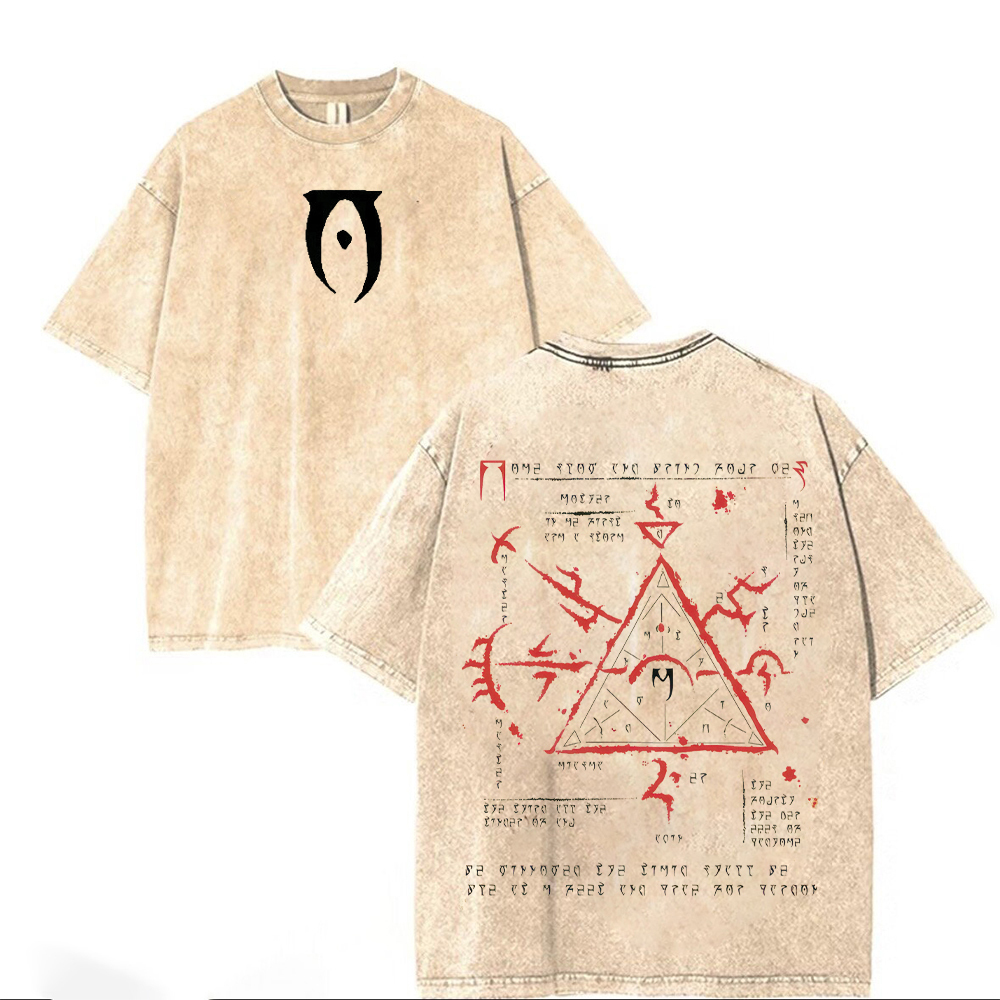 The Elder Scrolls IV: Oblivion Printed Unisex Washed T-Shirt