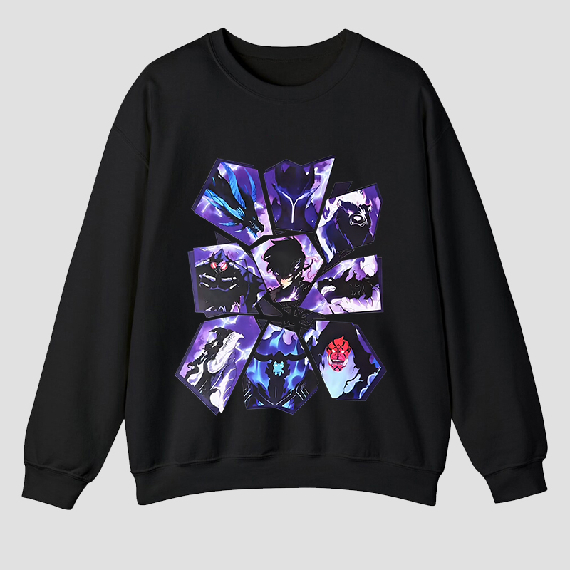 Solo Leveling Printed Unisex Sweatshirt