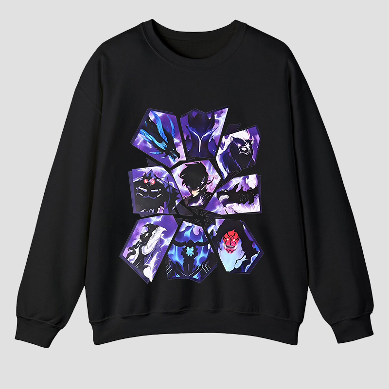 Solo Leveling Printed Unisex Sweatshirt