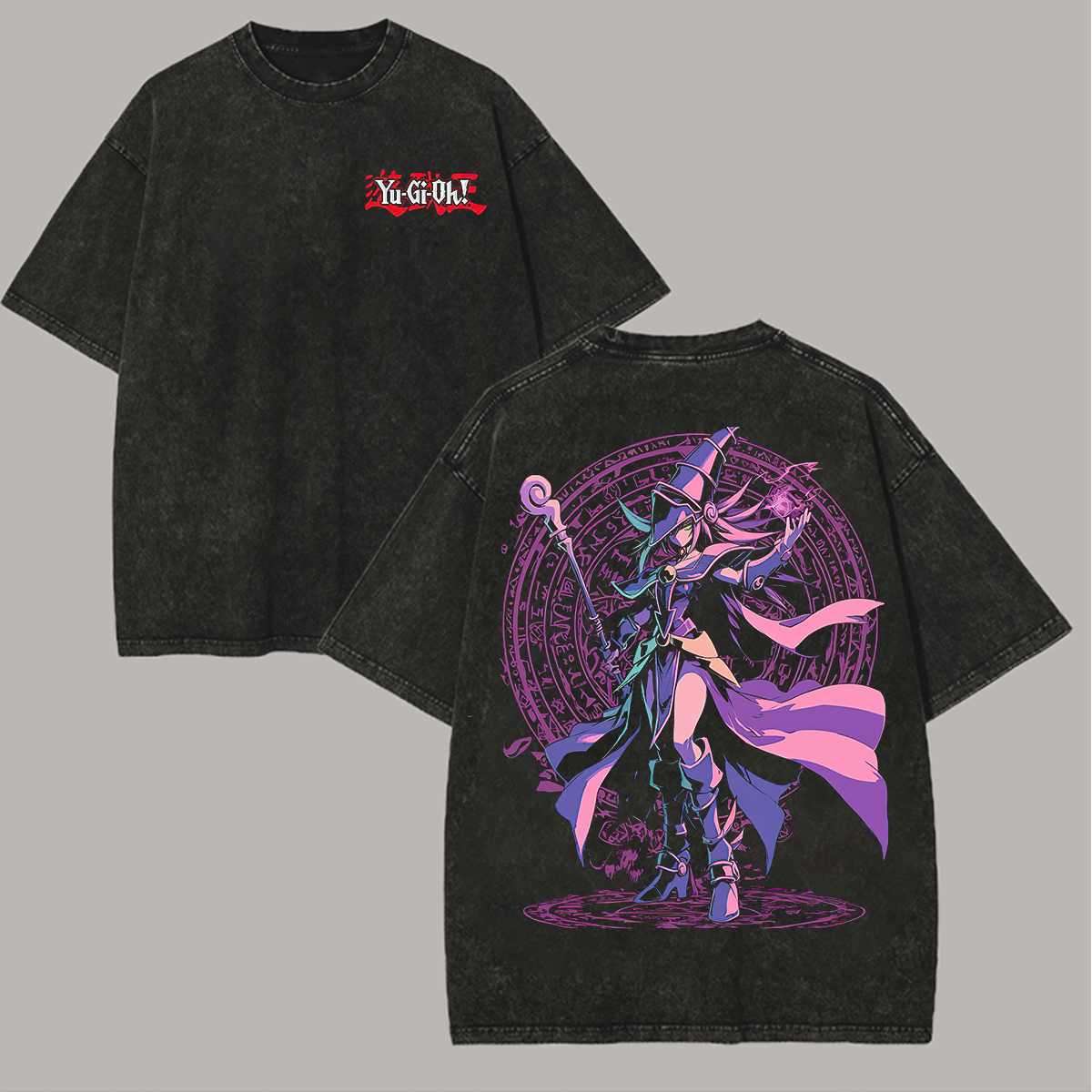 Yu-Gi-Oh! Printed Unisex Washed T-Shirt