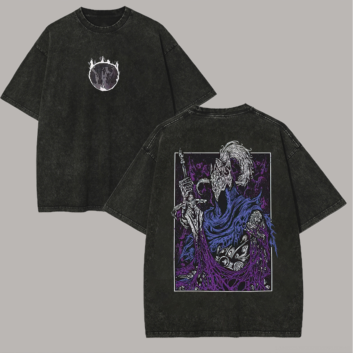 Dark Souls III Printed Unisex Washed T-Shirt