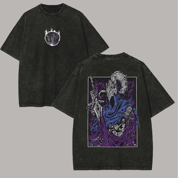 Dark Souls III Printed Unisex Washed T-Shirt
