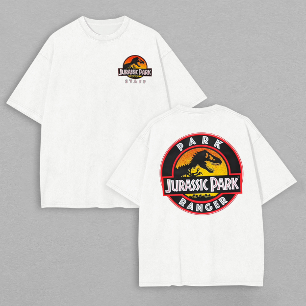 Jurassic Park Printed Oversized Unisex T-shirt