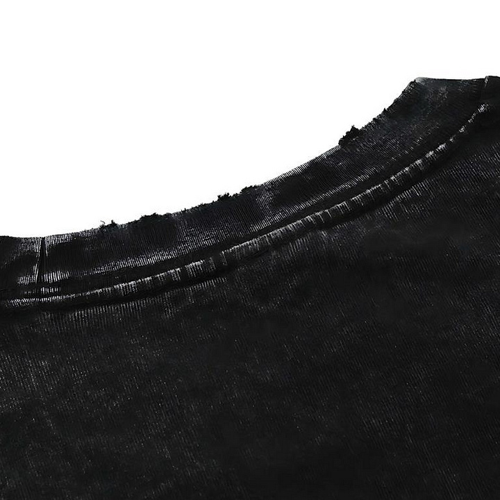 Black Sabbath Printed Unisex Washed T-Shirt Image - 9