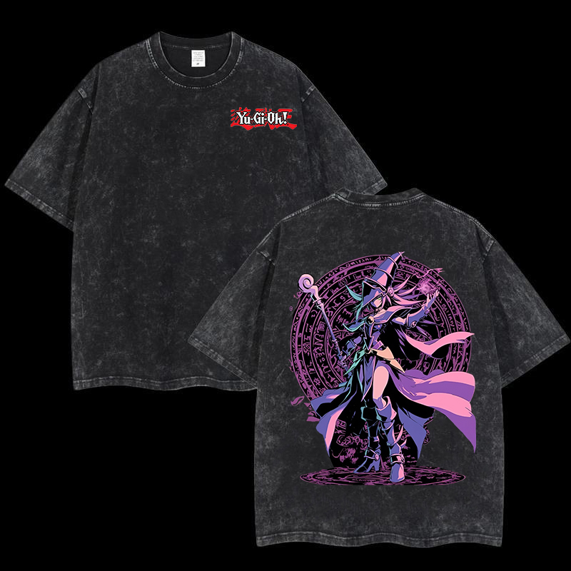 Yu-Gi-Oh! Printed Unisex Washed T-Shirt