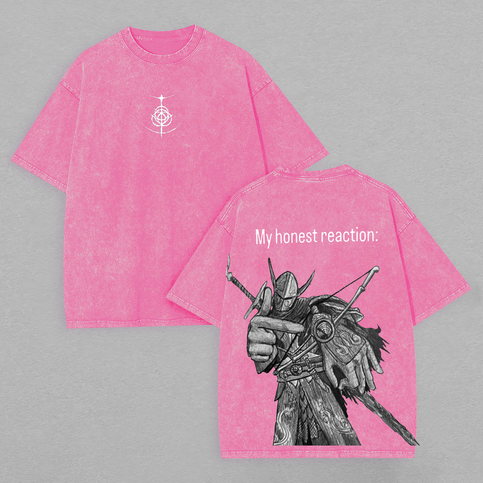 Elden Ring Printed Unisex Washed T-Shirt