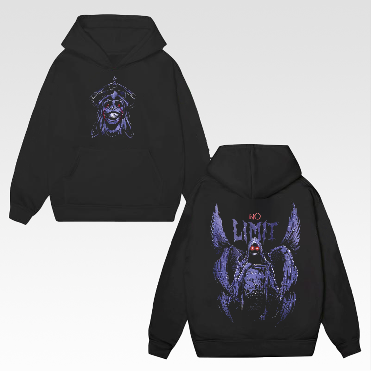 Solo Leveling Printed Oversized Unisex Hoodie Image - 1