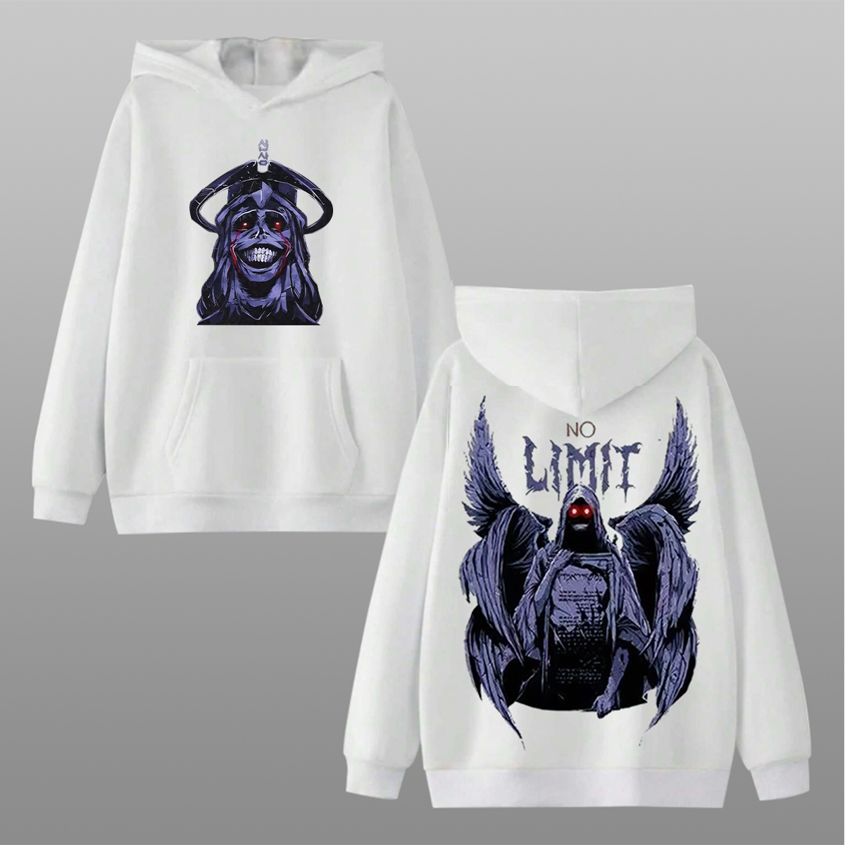 Solo Leveling Printed Oversized Unisex Hoodie Image - 2