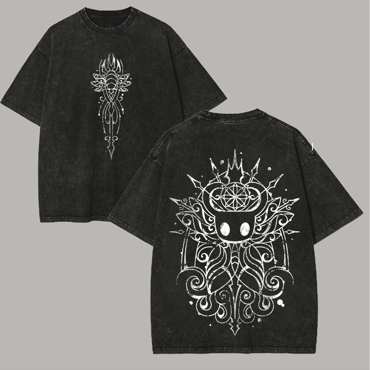 Hollow Knight Printed Unisex Washed T-Shirt