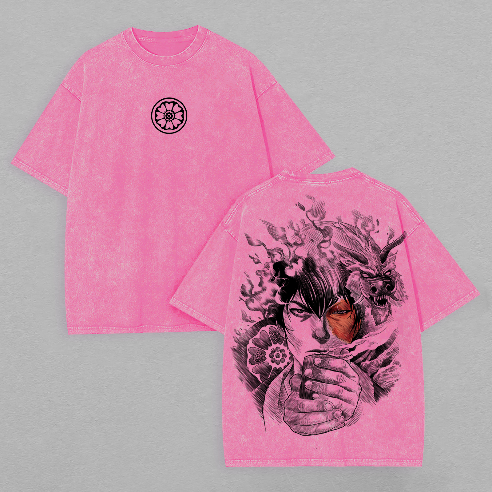 Avatar: The Last Airbender Printed Unisex Washed T-Shirt Image - 8