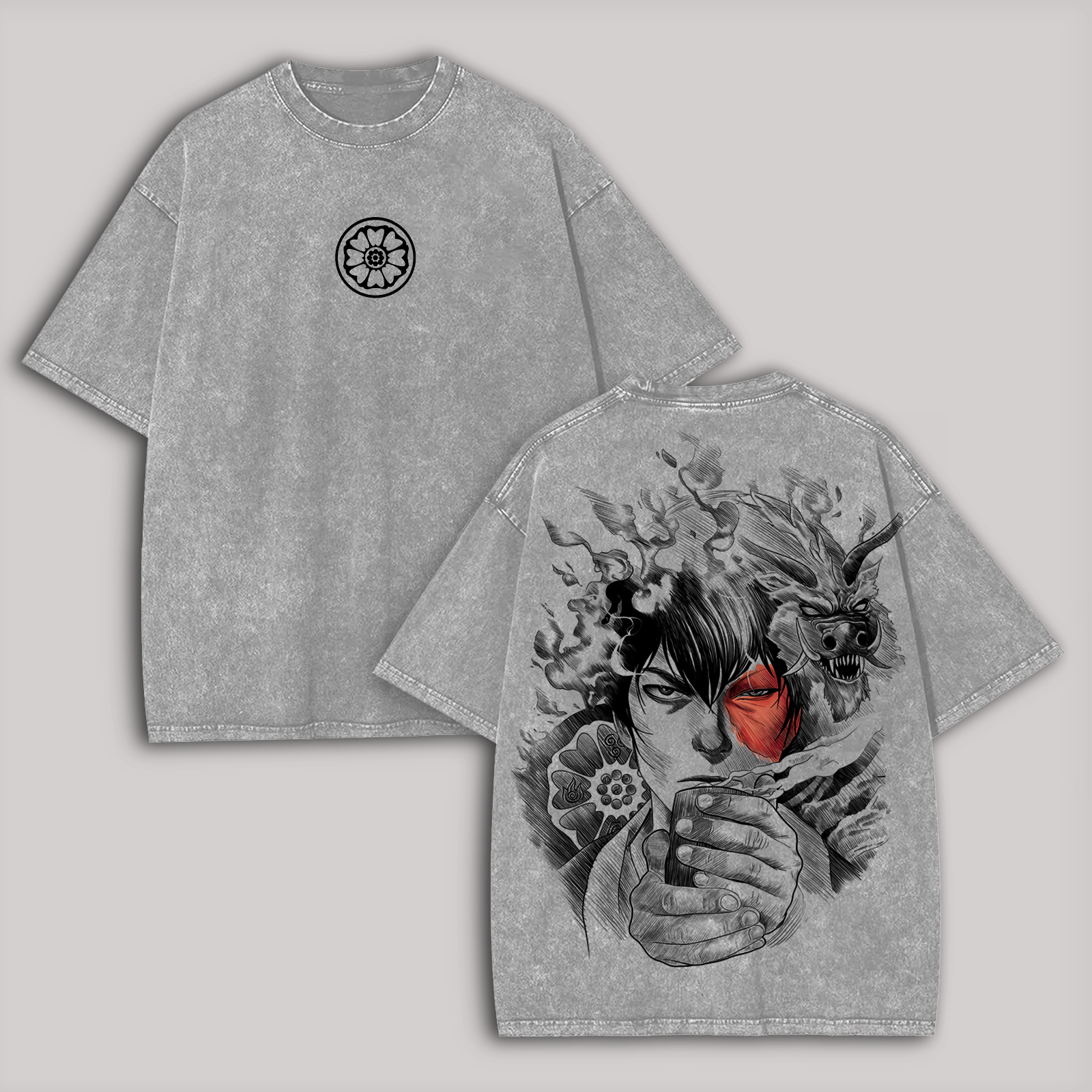 Avatar: The Last Airbender Printed Unisex Washed T-Shirt Image - 1