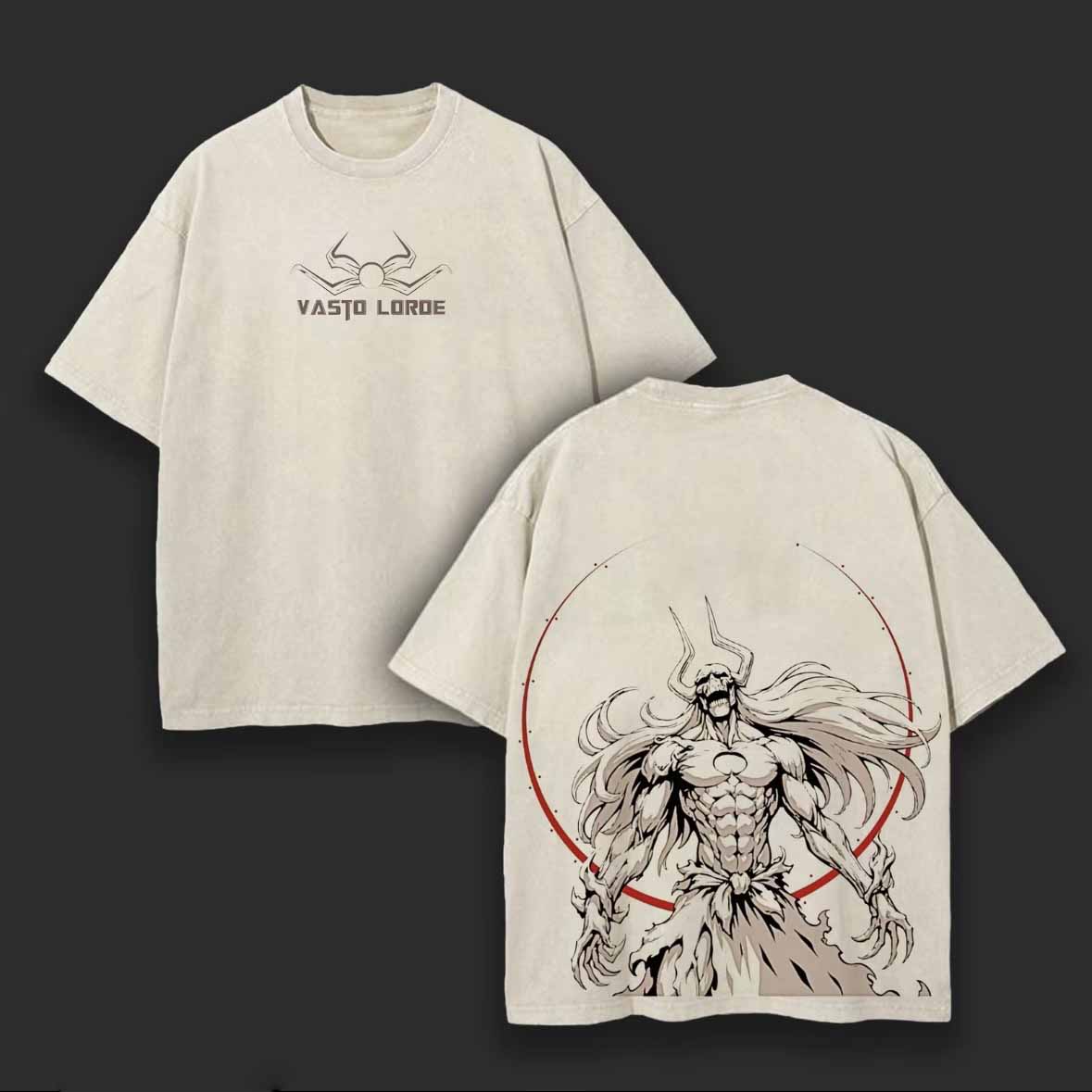 Bleach Vasto Lorde Printed Unisex Oversized T-shirt Image - 2