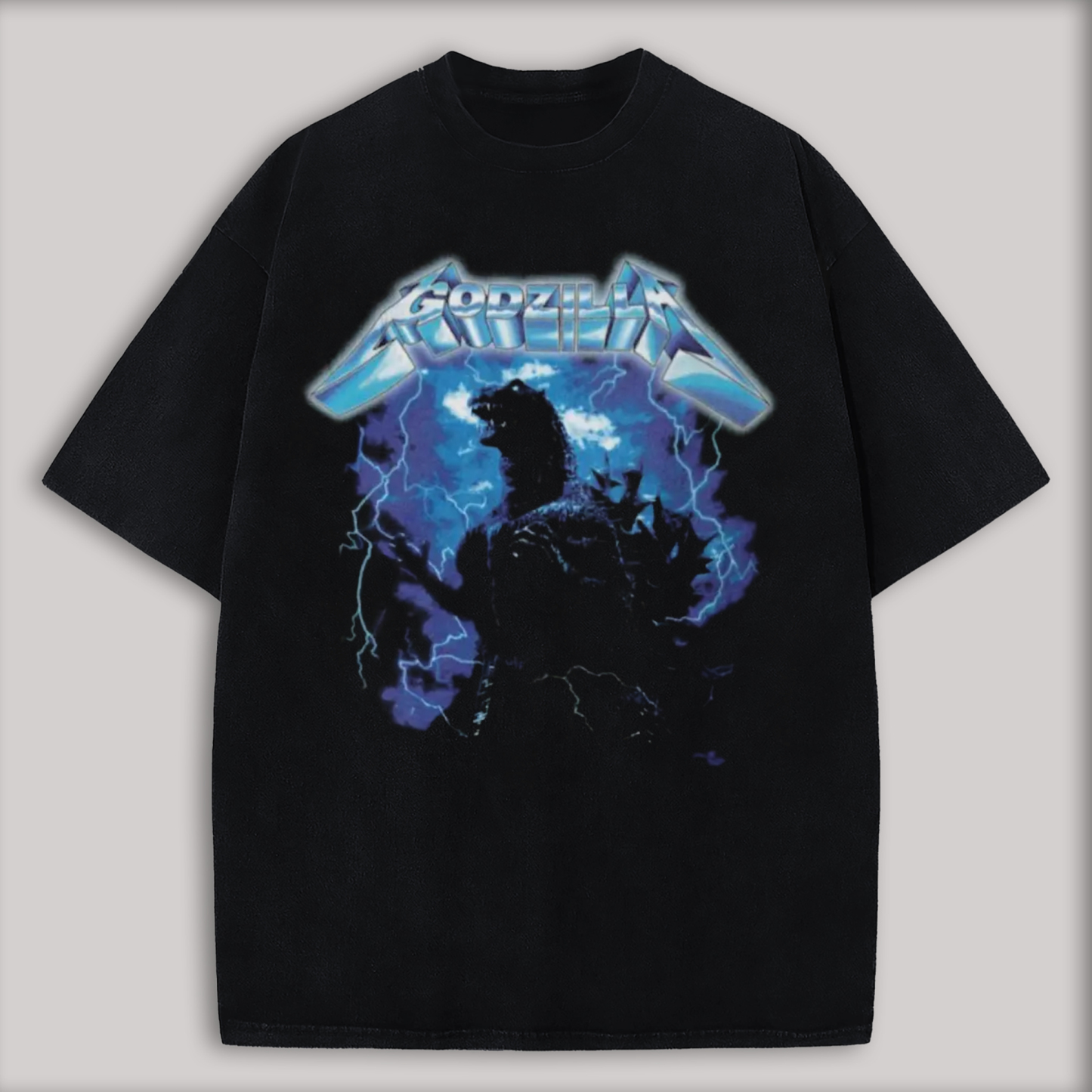 Godzilla Printed Oversized Unisex T-shirts
