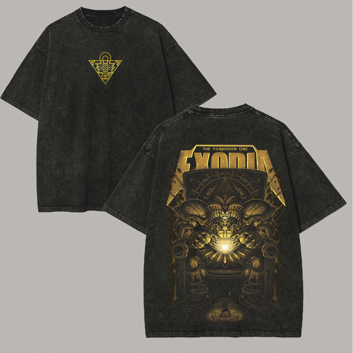 Yu-Gi-Oh! Printed Unisex Washed T-Shirt