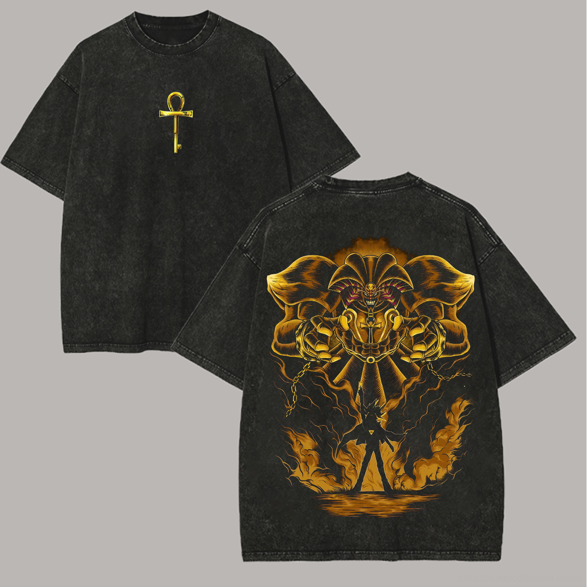 Exodia the Forbidden One Printed Unisex Washed T-Shirt