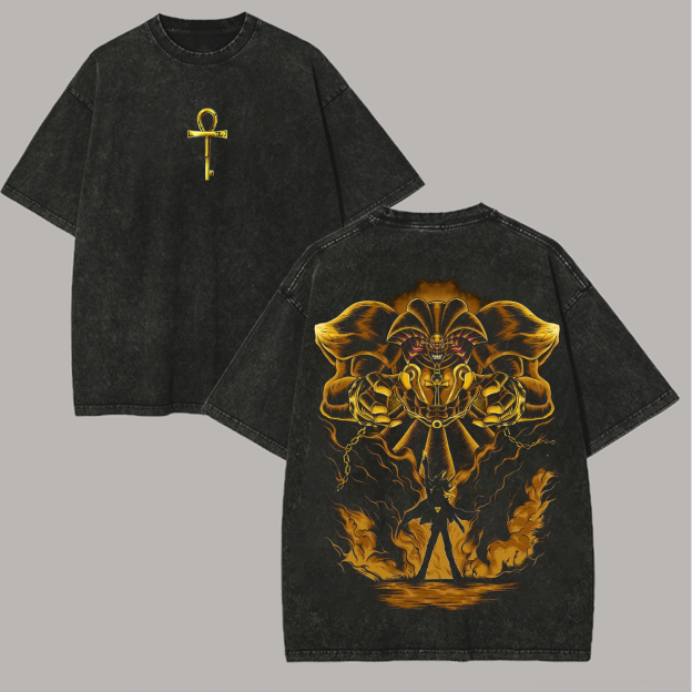 Exodia the Forbidden One Printed Unisex Washed T-Shirt