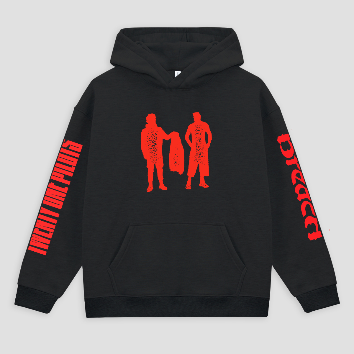 Twenty One Pilots Printed Fleece-lined Unisex Hoodie