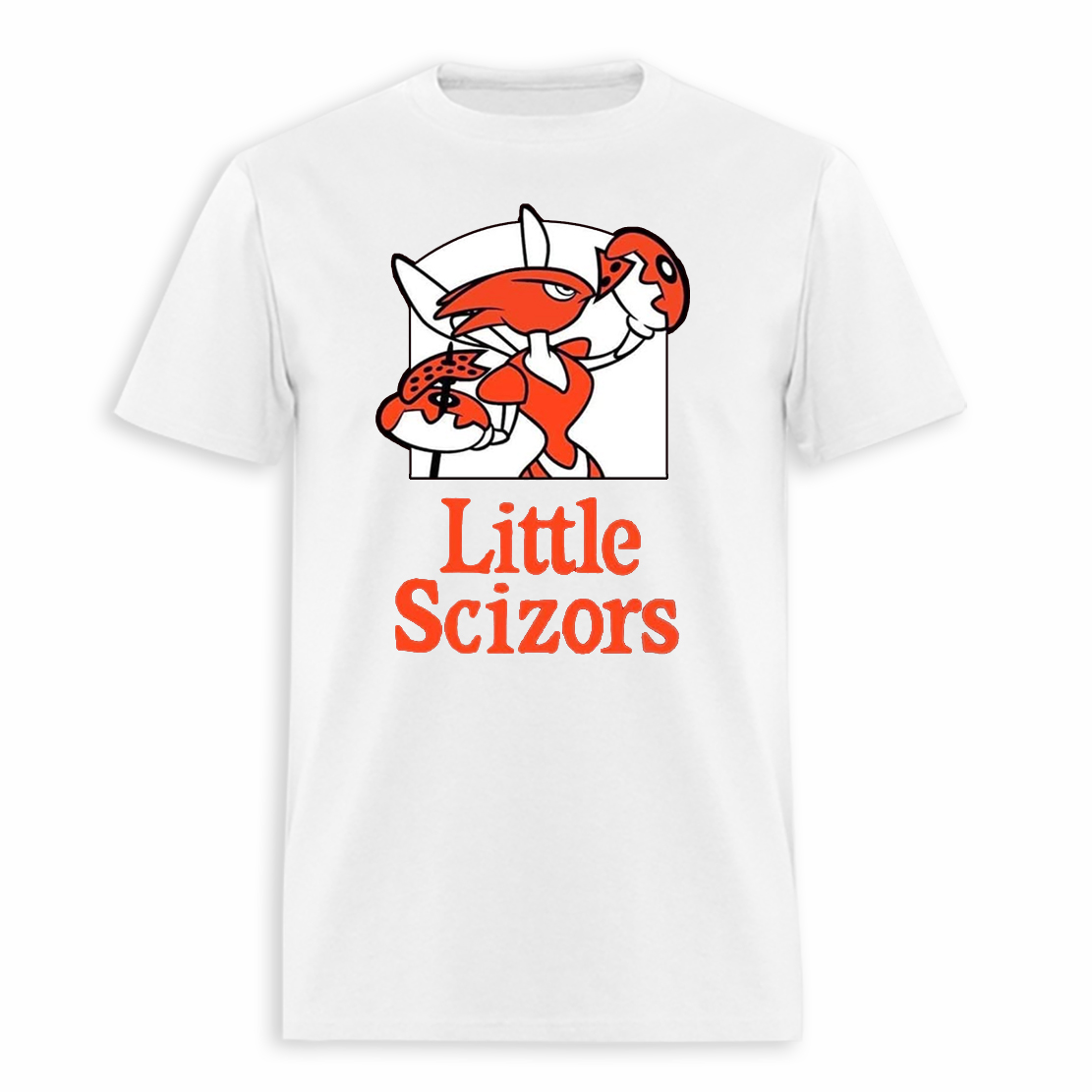 Little Scizors Printed Men's T-Shirt Image - 2