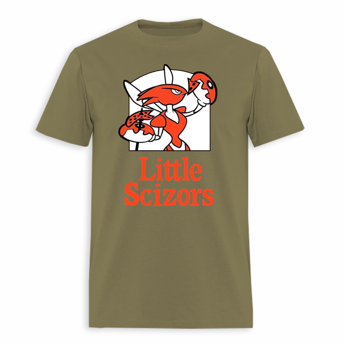 Little Scizors Printed Men's T-Shirt Image - 5