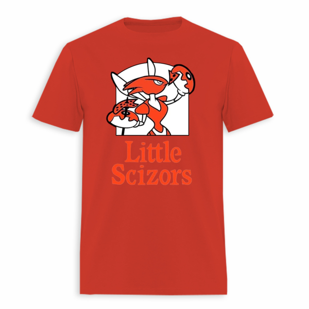 Little Scizors Printed Men's T-Shirt Image - 4