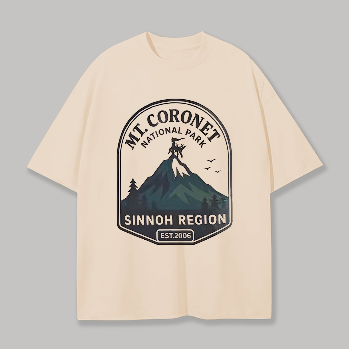 Mt. Coronet National Park Printed Unisex Oversized T-shirt Image - 1
