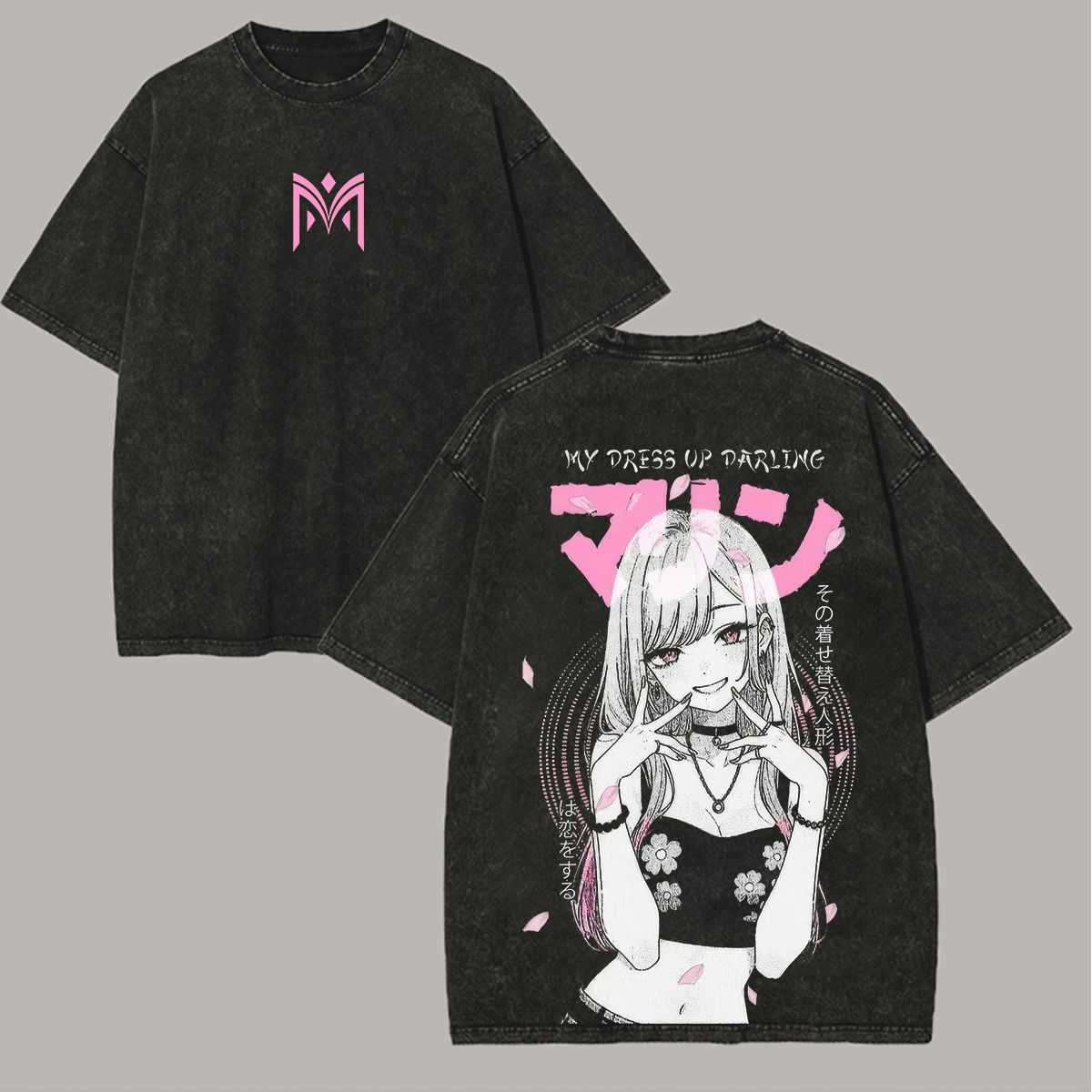 My Dress-Up Darling Marin Kitagawa Printed Unisex Washed T-Shirt Image - 1