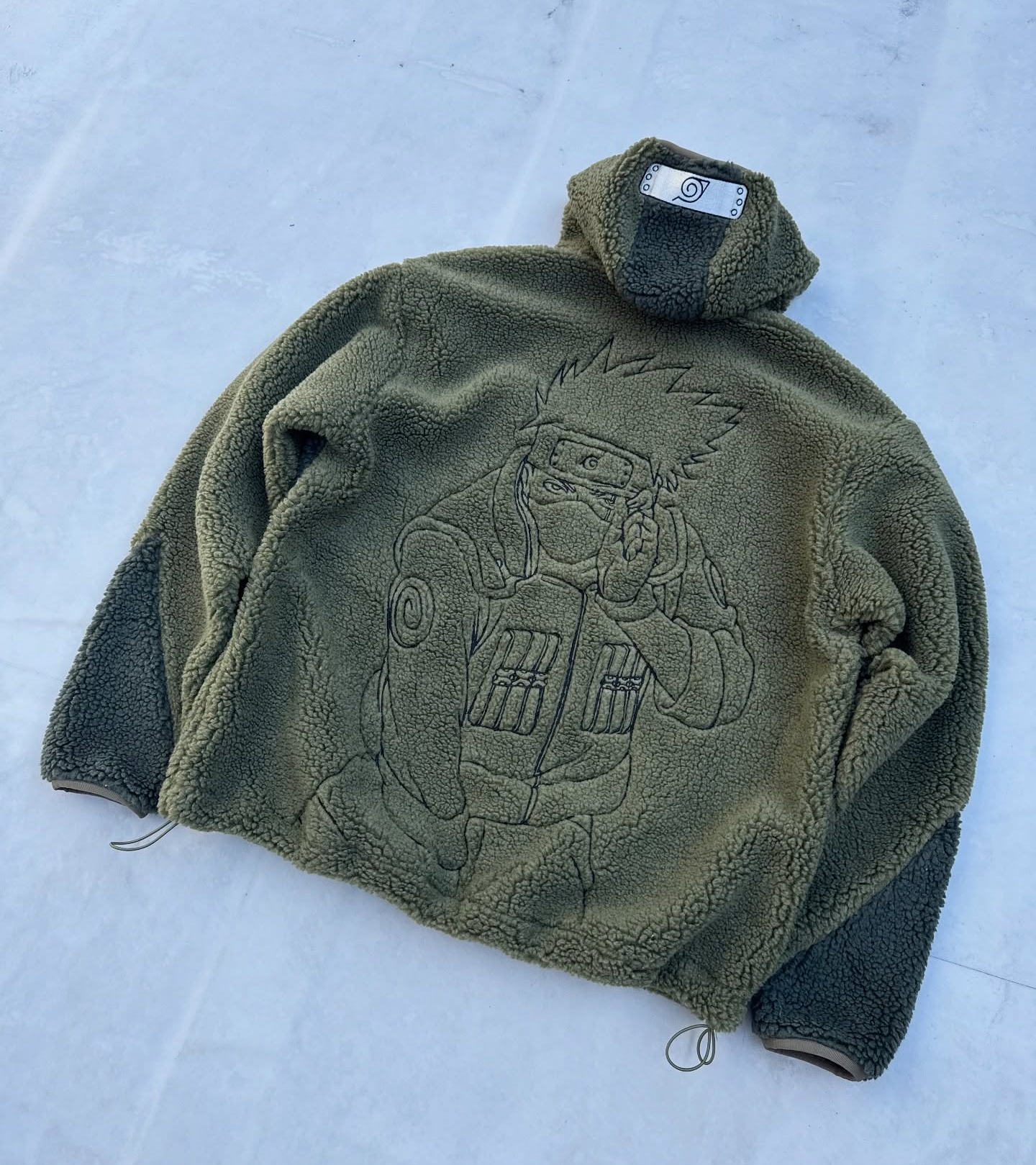 Naruto Anime Wool Warmth for Fall and Winter Zipper Jacket Image - 2