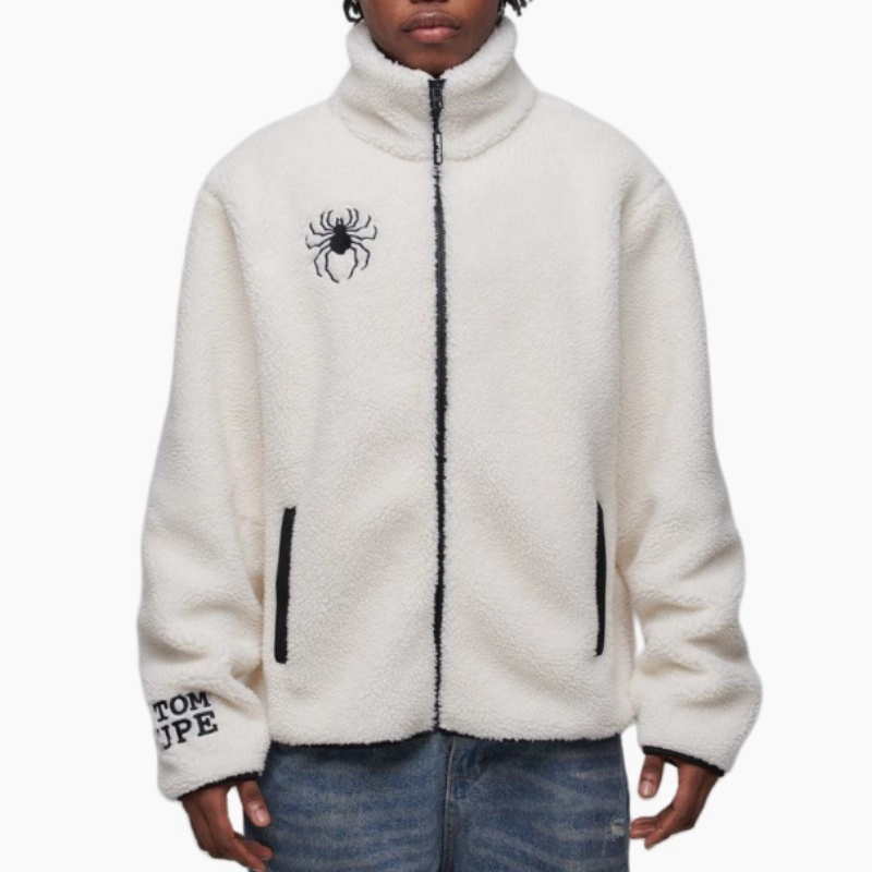 Hunter x Hunter Genei Ryodan Print Wool Zipper Jacket Image - 2