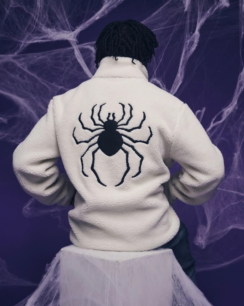 Hunter x Hunter Genei Ryodan Print Wool Zipper Jacket Image - 3