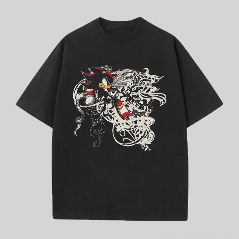  Printed Oversized Unisex T-shirt Image - 1