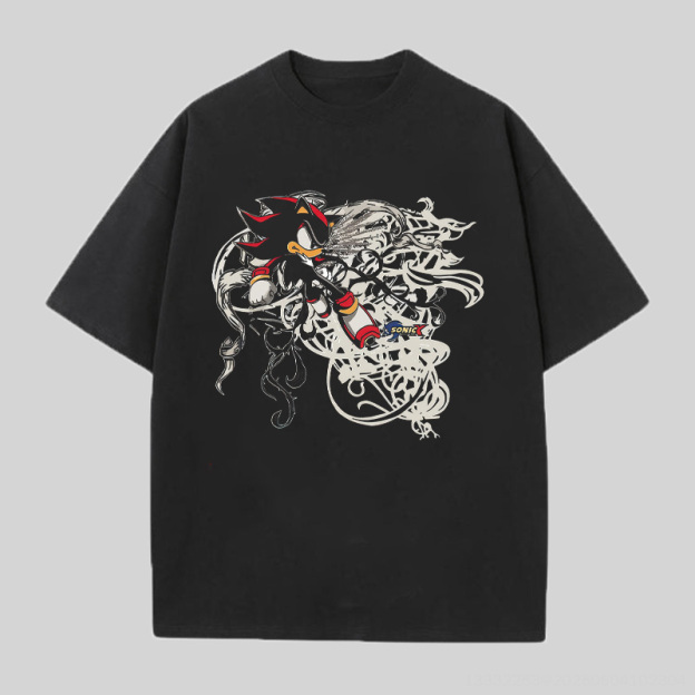  Printed Oversized Unisex T-shirt Image - 1